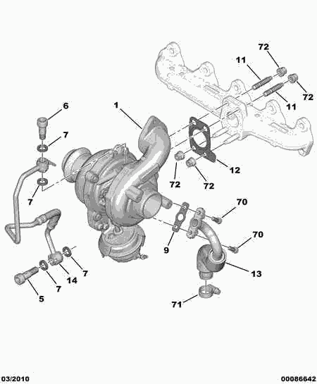 PSA 0375 P7 - Compresor,sistem de supraalimentare allinparts.ro