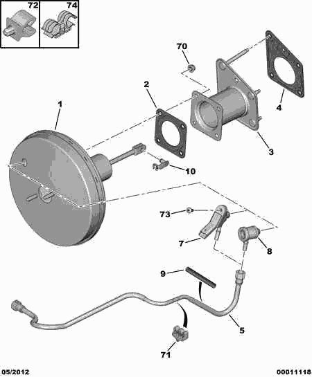PSA 6987 41 - Clips, acoperire decorativa si protectie allinparts.ro