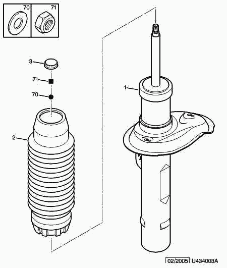 PSA 5202 AZ - Amortizor allinparts.ro