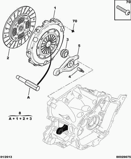 Land Rover 2041.94 - Set ambreiaj allinparts.ro