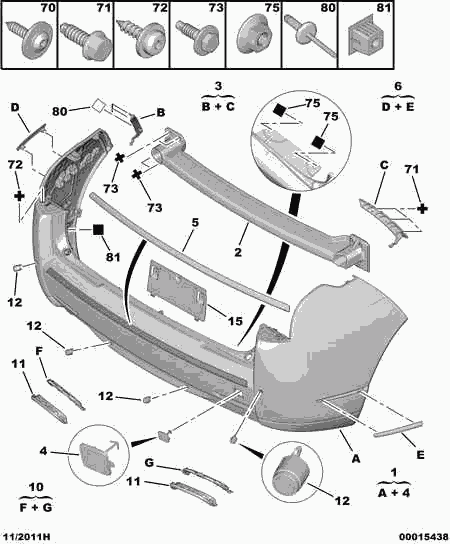 PSA 6925 L3 - Clips, acoperire decorativa si protectie allinparts.ro