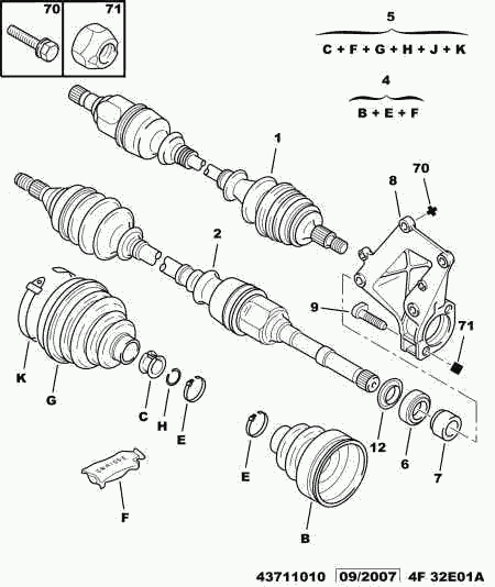 PSA 3273.CH - Planetara allinparts.ro
