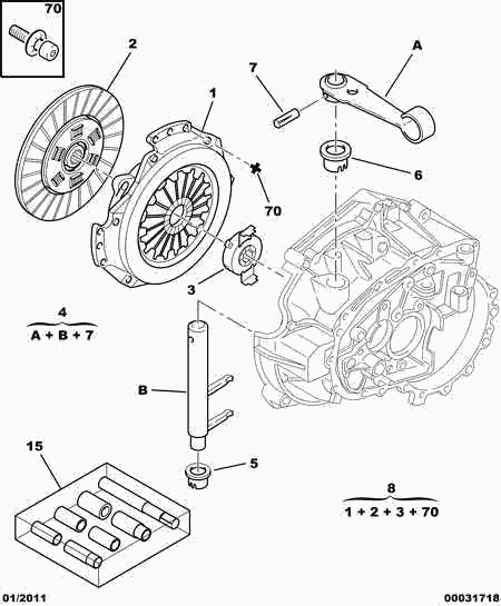 VAG 2055 GG - Disc ambreiaj allinparts.ro