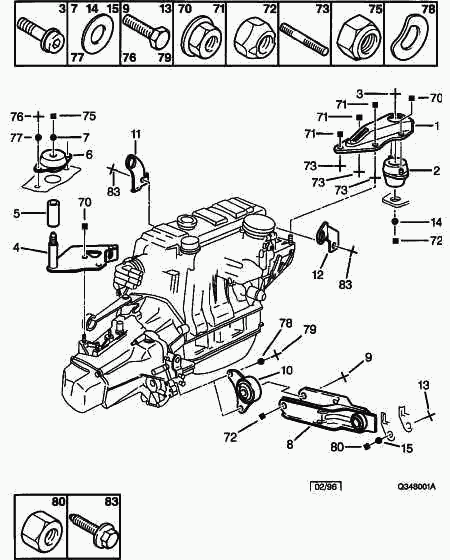 PSA 1843.99 - Suport motor allinparts.ro
