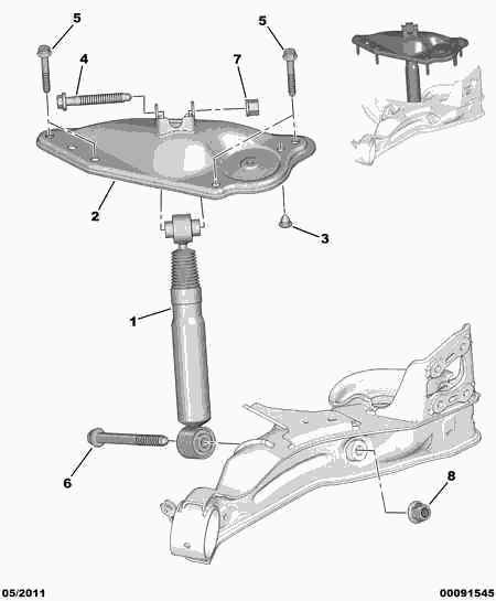 VAG 5206.HT - Amortizor allinparts.ro