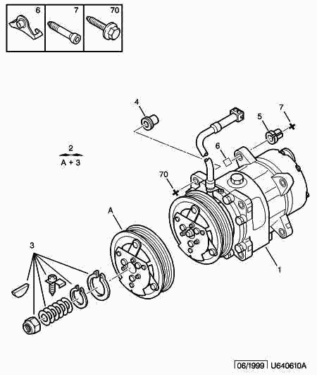 PSA 6453.LR - Compresor, climatizare allinparts.ro