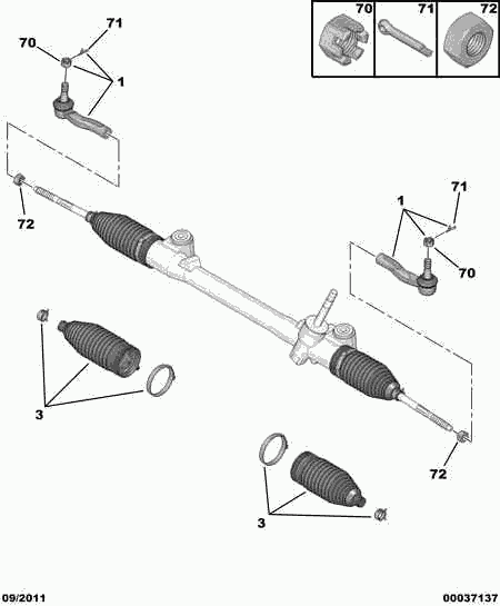 FCA 4066 A3 - Ansamblu burduf, directie allinparts.ro