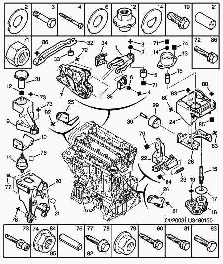 PSA 1806-49 - Suport motor allinparts.ro