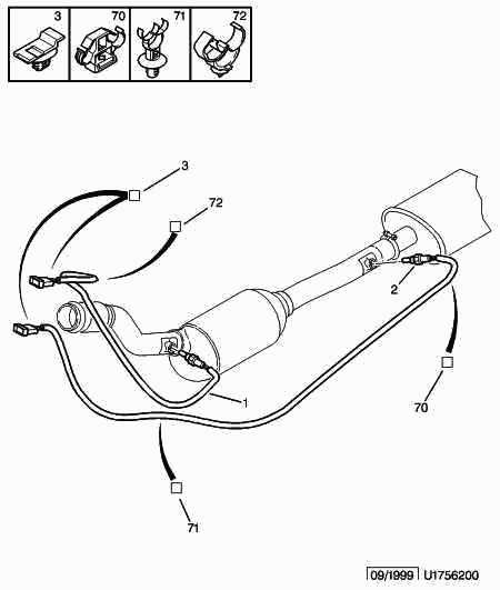 PSA 1628 KP - Sonda Lambda allinparts.ro