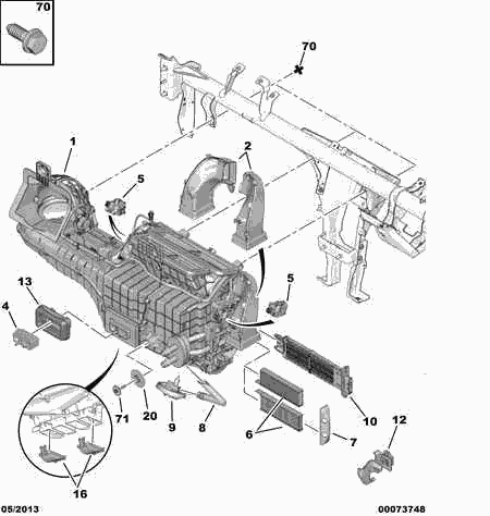 GM 6447 XF - Filtru, aer habitaclu allinparts.ro