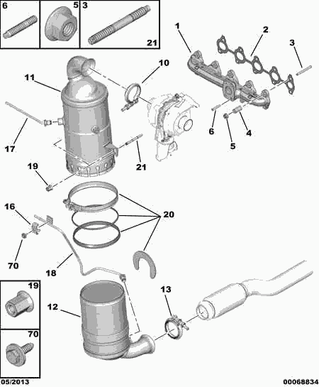 Talbot 1738 33 - Catalizator allinparts.ro