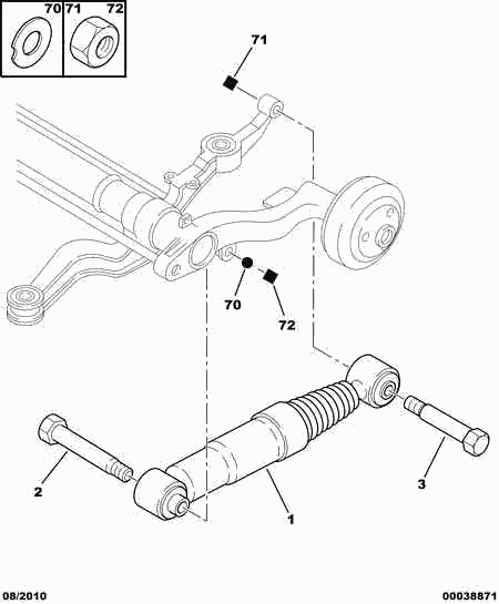 PSA 5206.F8 - Amortizor allinparts.ro