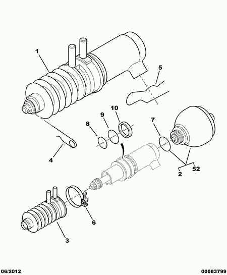 PSA 5272 33 - Chit protectie praf,amortizor allinparts.ro