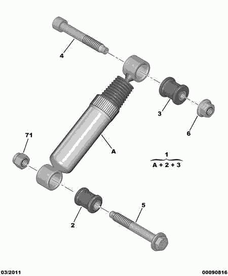 FCA 5206-H2 - Amortizor allinparts.ro