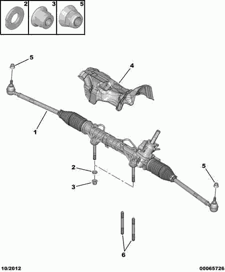 PSA 4000.ZW - Caseta directie allinparts.ro