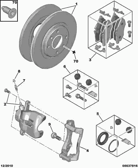 PSA 4246 R4 - Disc frana allinparts.ro