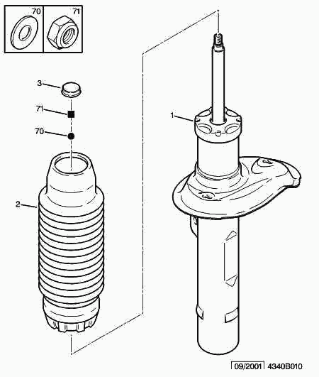 PSA 5202 CN - Amortizor allinparts.ro