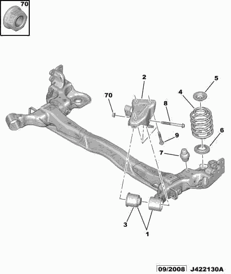 PSA 5102.CV - Arc spiral allinparts.ro