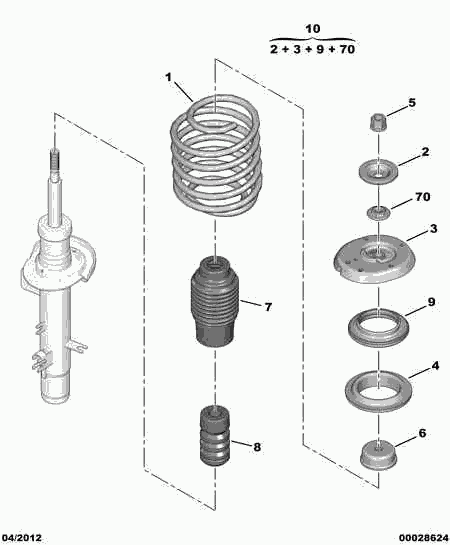 PSA 5002.LK - Arc spiral allinparts.ro
