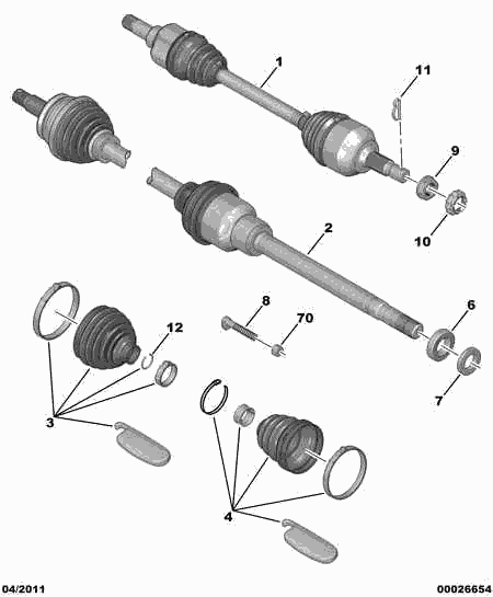 FCA 3273 HV - Planetara allinparts.ro