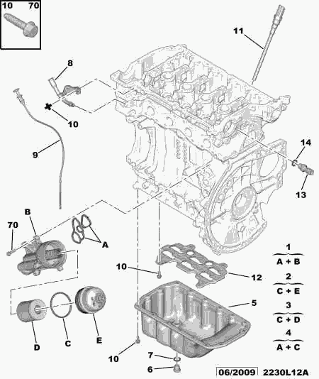 FORD 1109.AH - Filtru ulei allinparts.ro