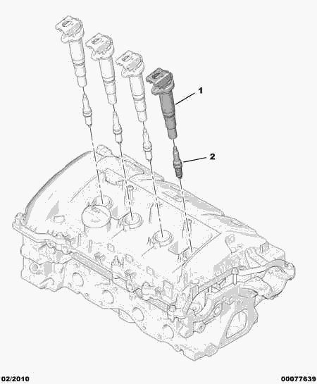 PSA 5970 64 - Bobina de inductie allinparts.ro