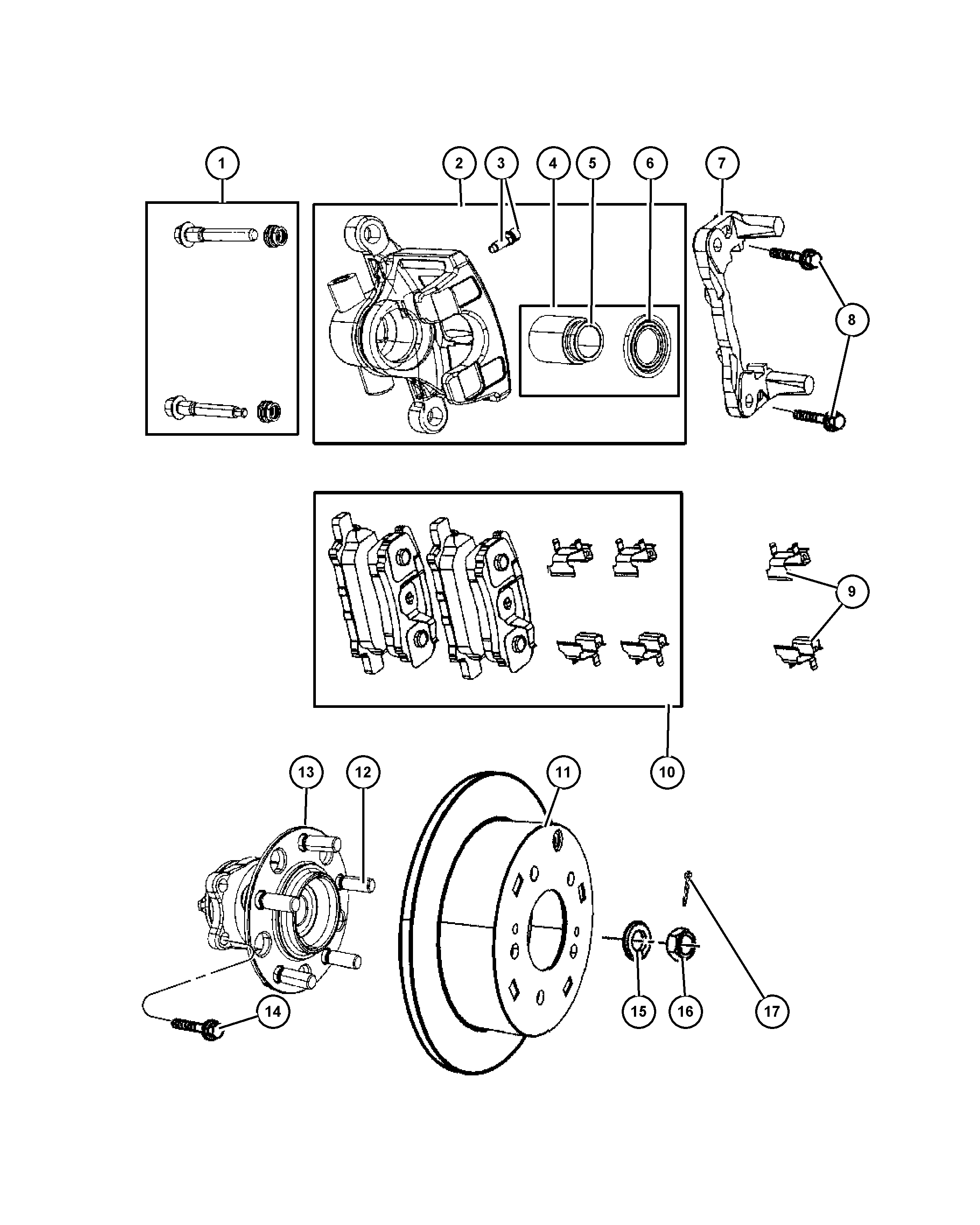 FCA 5191 271AC - Set placute frana,frana disc allinparts.ro