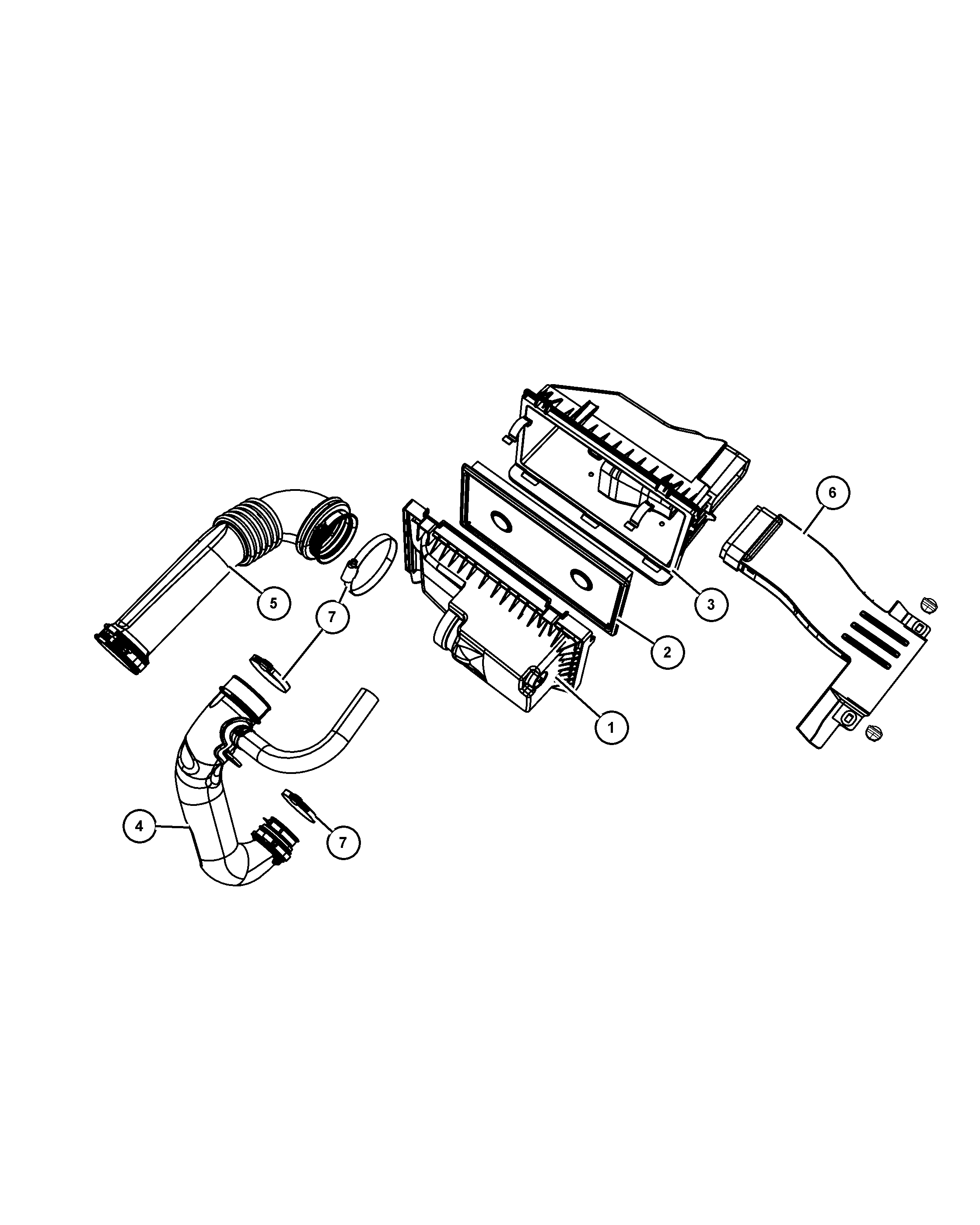 GM 4891 695AA - Filtru aer allinparts.ro