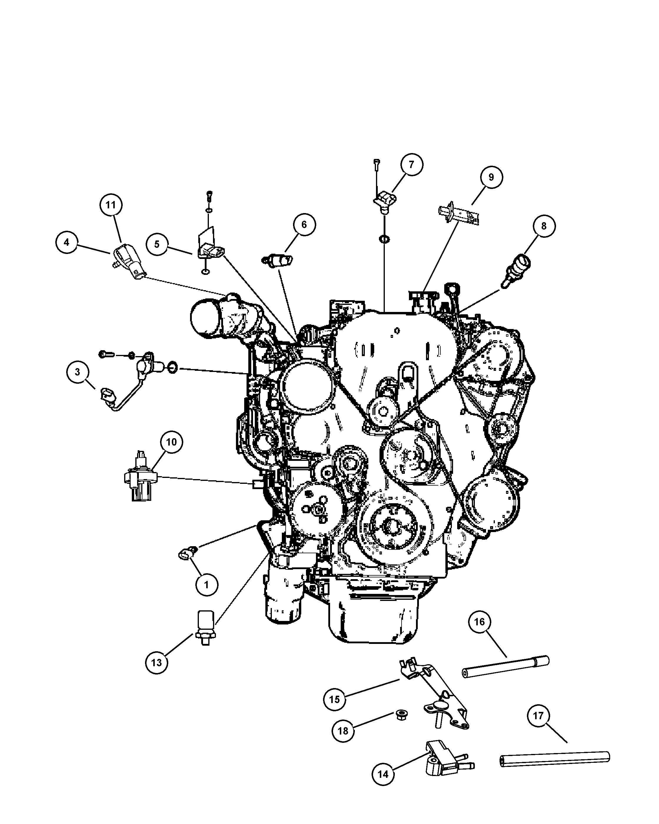 GM 68031 593AA - Senzor, presiune galerie admisie allinparts.ro