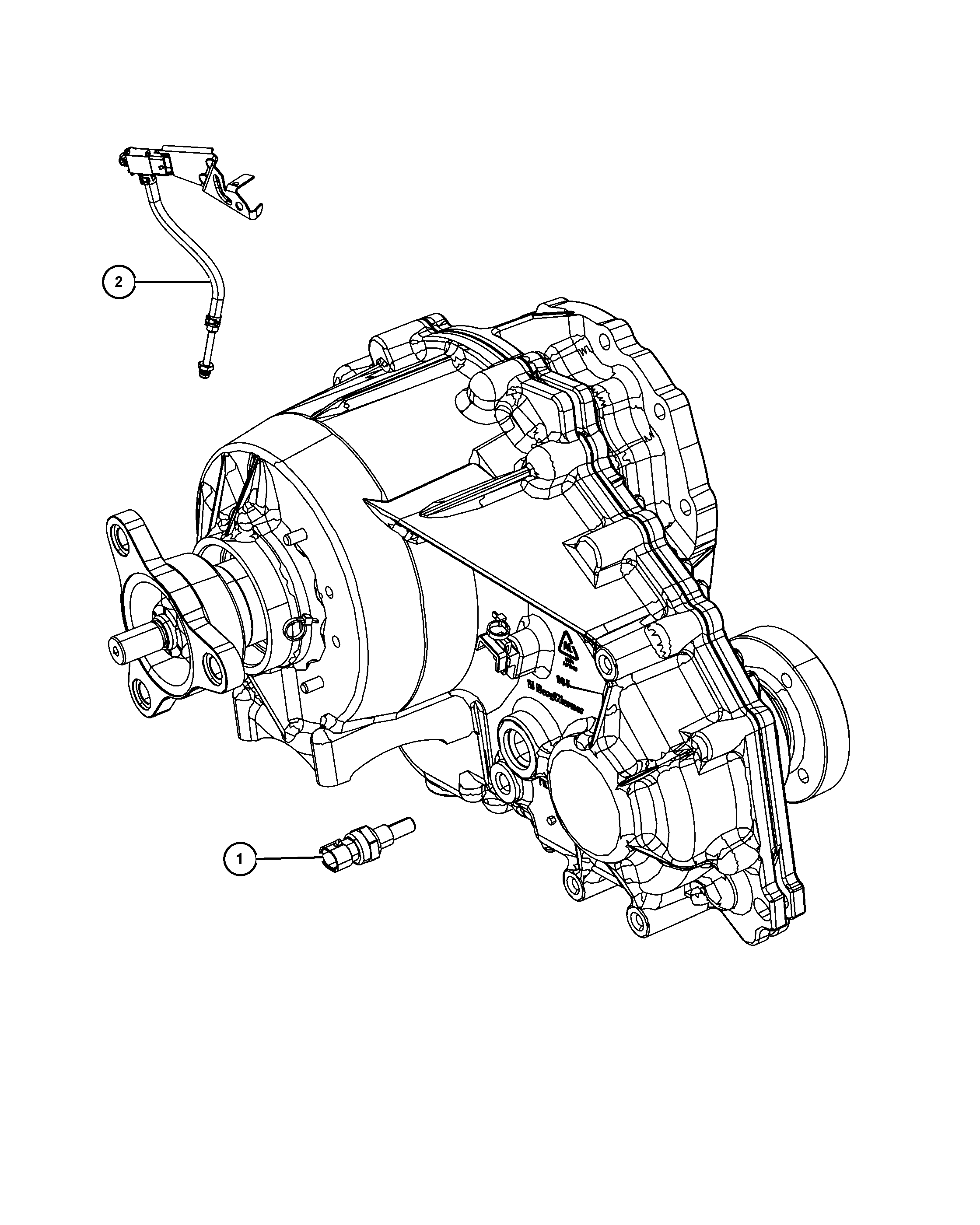 GM 68055 357AA - Senzor,temperatura lichid de racire allinparts.ro