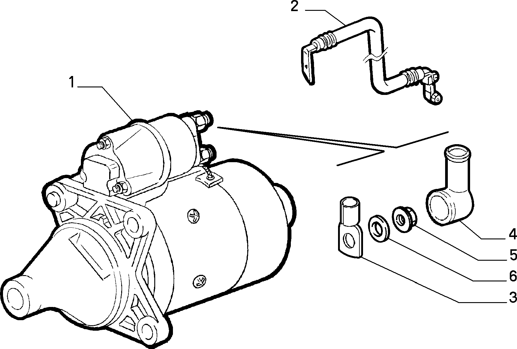 Scania 7796598 - Starter allinparts.ro