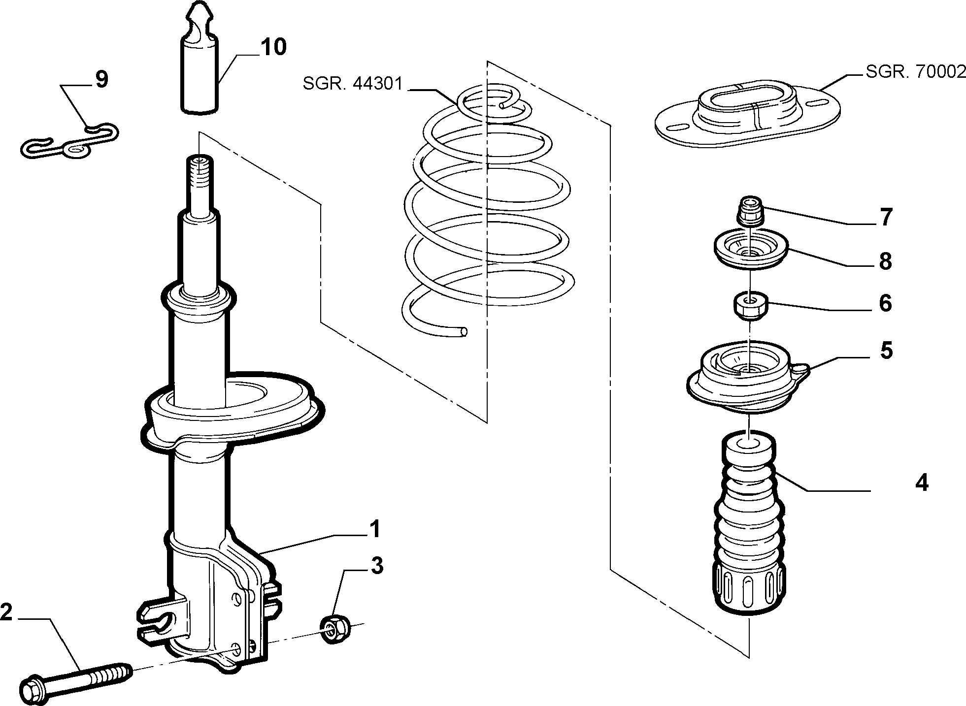 FCA 46746546 - Rulment sarcina suport arc allinparts.ro