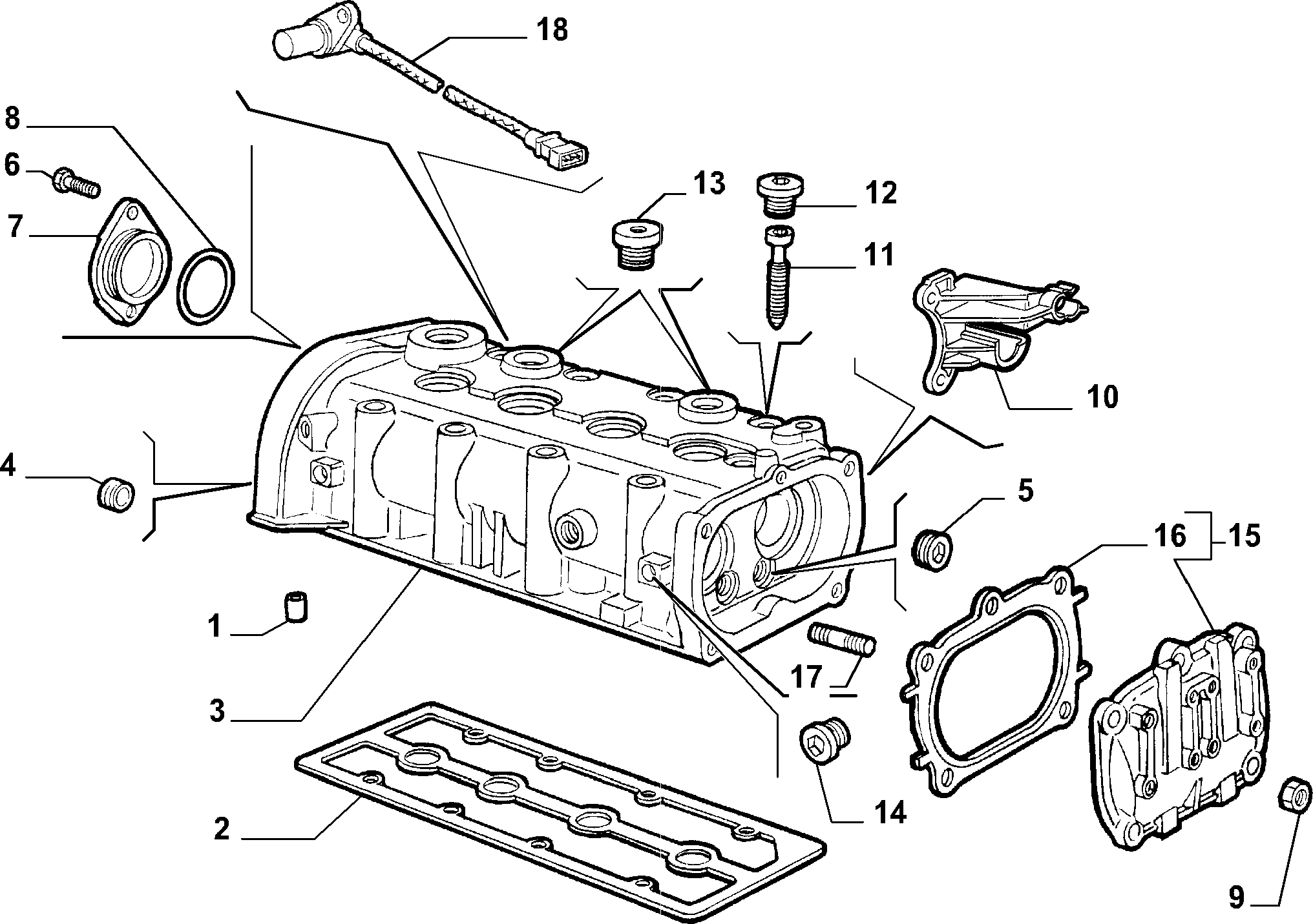FCA 46811121 - Senzor impulsuri, arbore cotit allinparts.ro