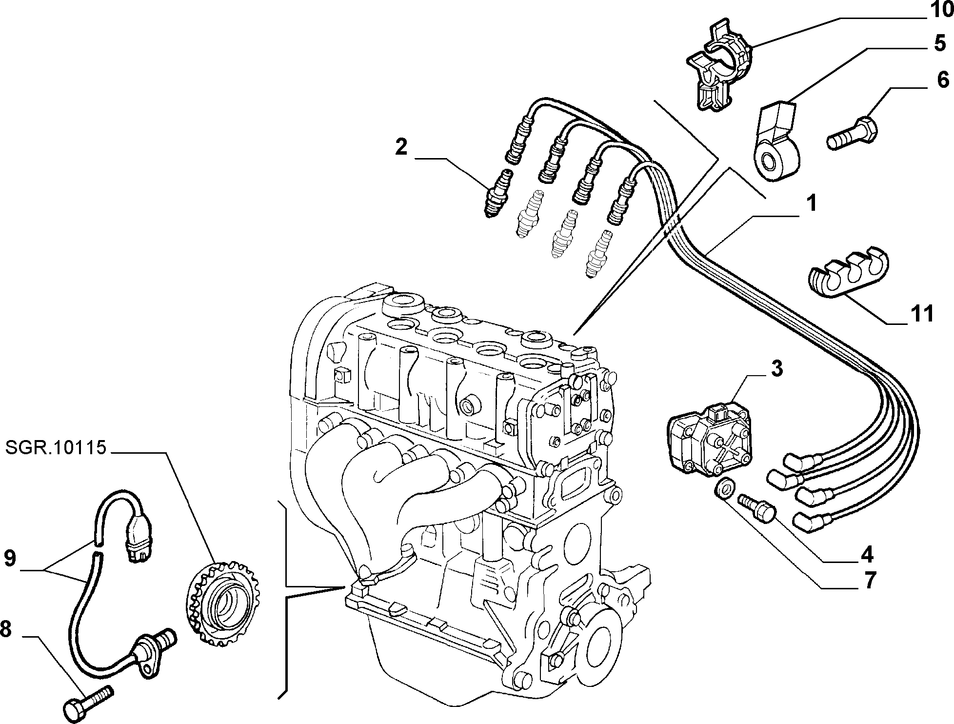 KIA-HYUNDAI 7648797 - Bobina de inductie allinparts.ro