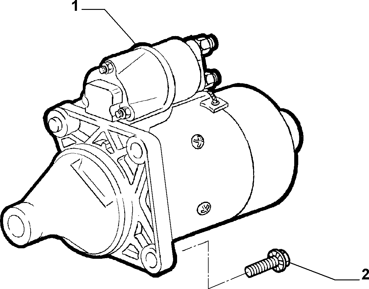 FCA 46763529 - Starter allinparts.ro