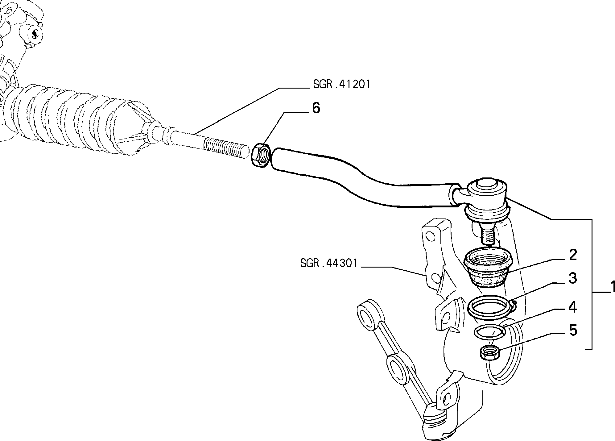 FCA 9947438 - Cap de bara allinparts.ro
