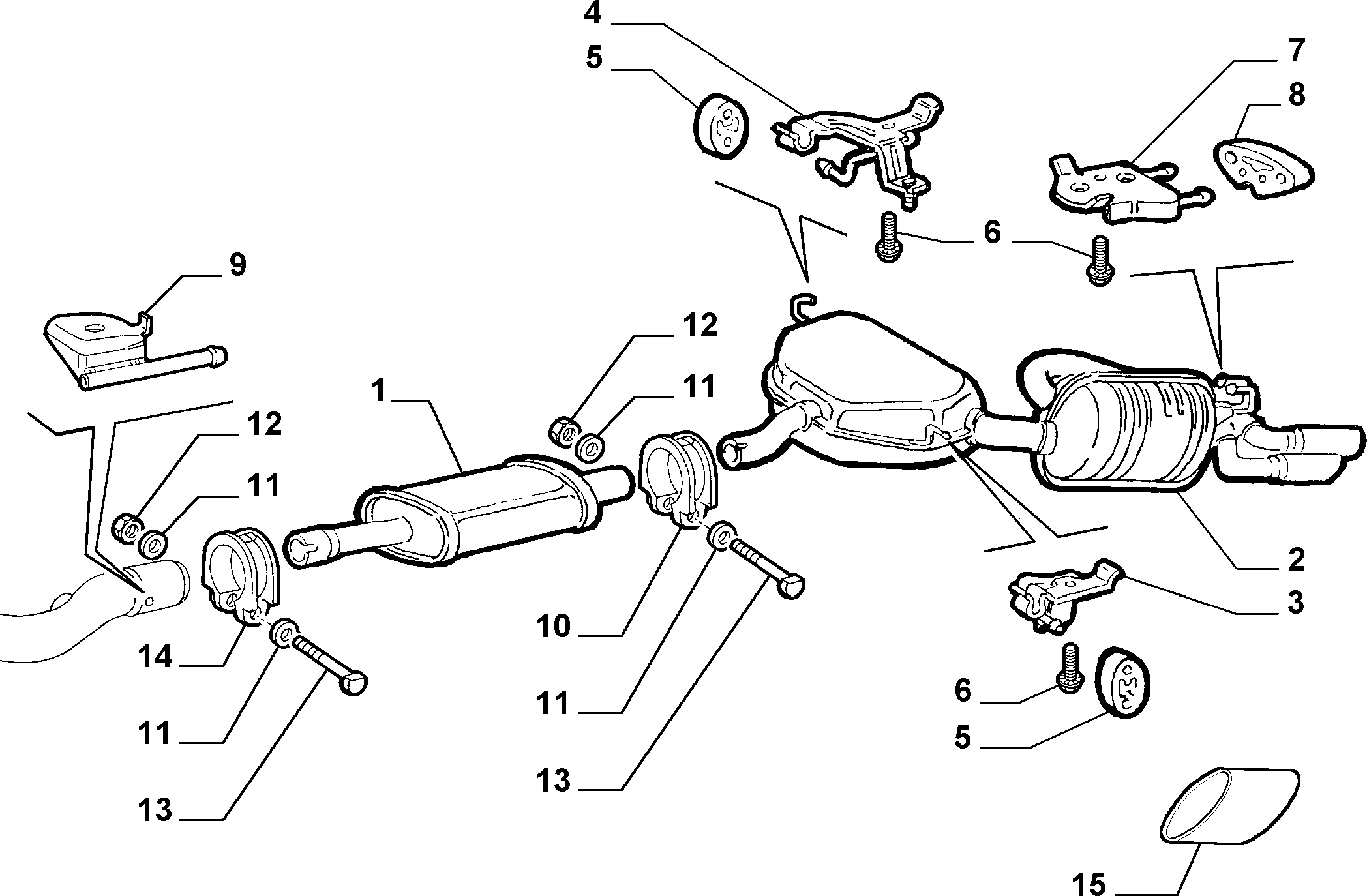 FCA 7740653 - Bucsa, bara stabilizare allinparts.ro