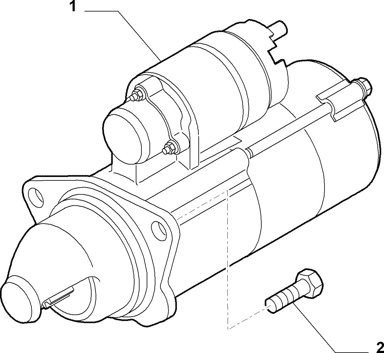 SAAB 55 35 2105 - Starter allinparts.ro