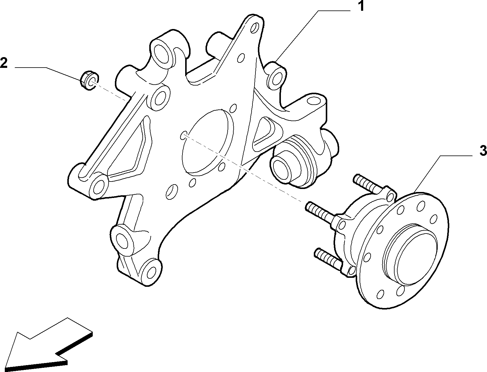 FCA 51749115 - Set rulment roata allinparts.ro