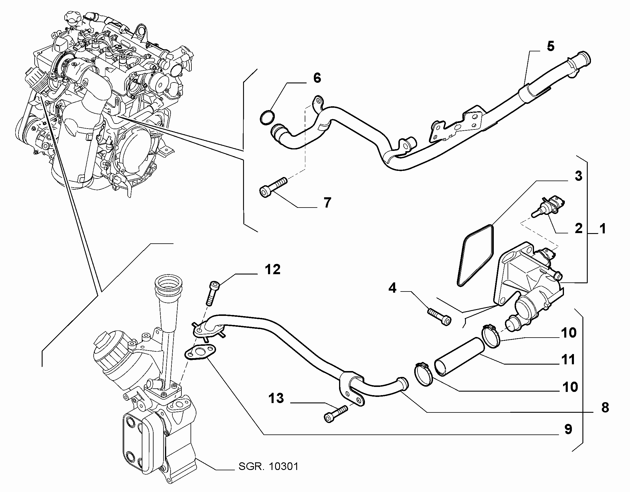 FERRARI 552 0639 3 - Senzor,temperatura lichid de racire allinparts.ro