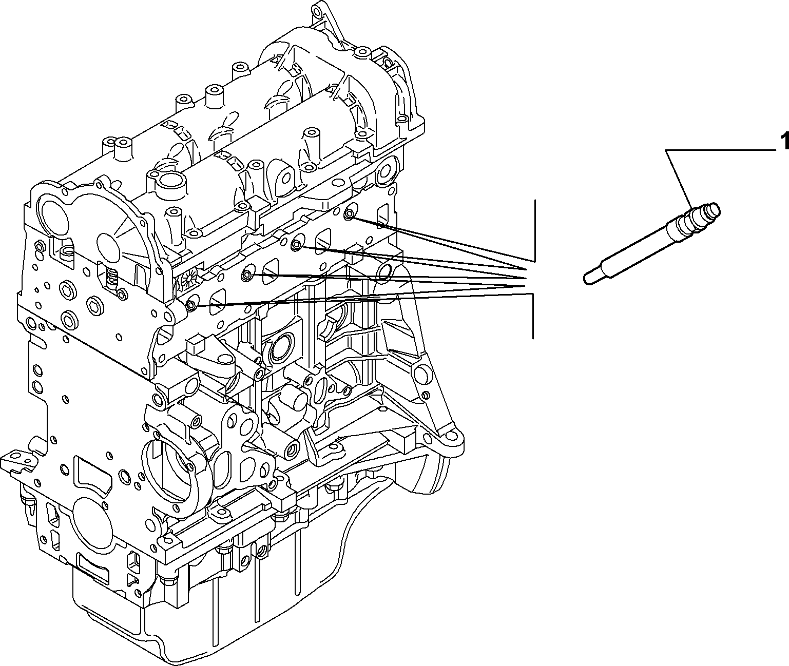 FCA 55 21 00 51 - Bujie incandescenta allinparts.ro