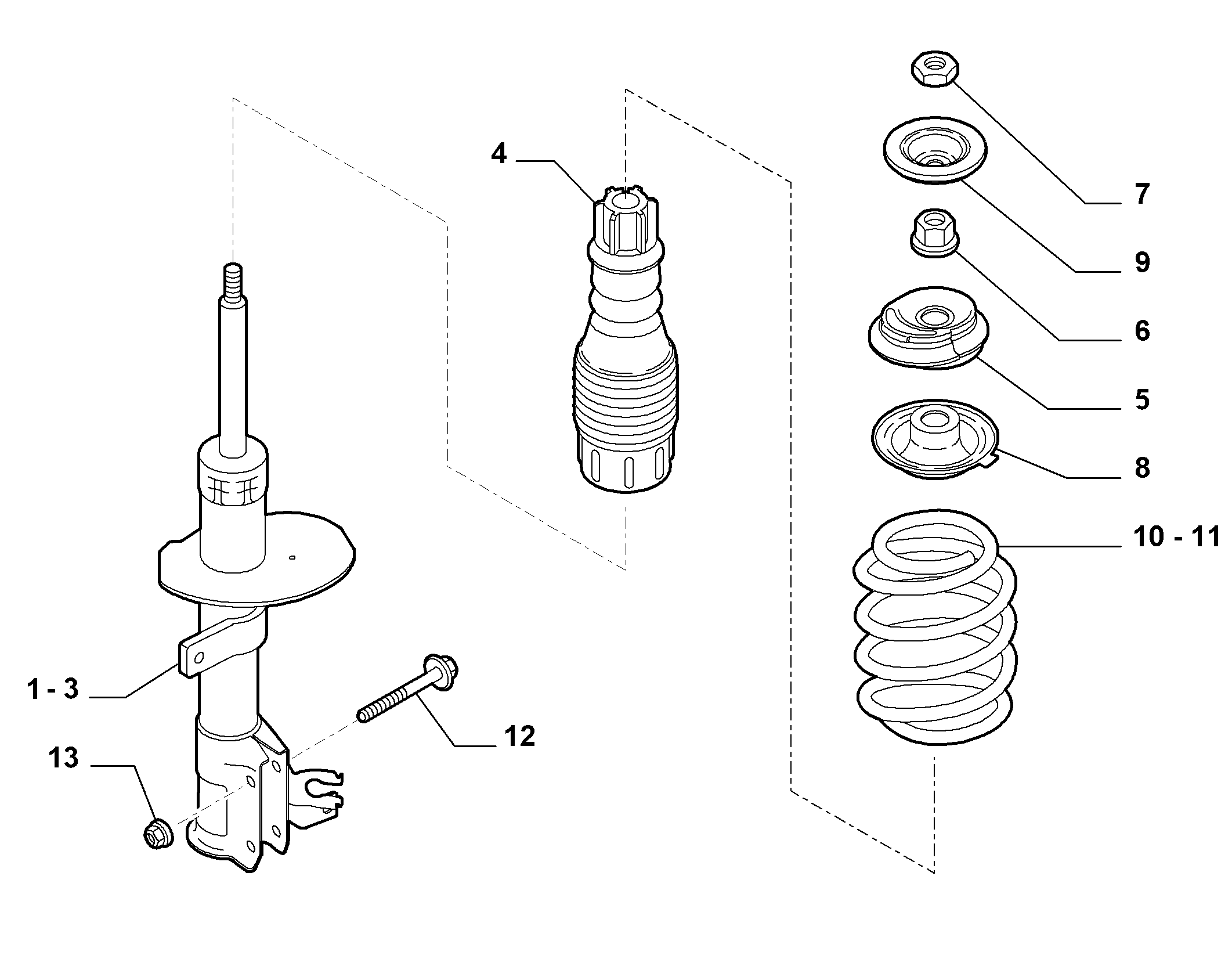 FCA 51856855 - Chit protectie praf,amortizor allinparts.ro