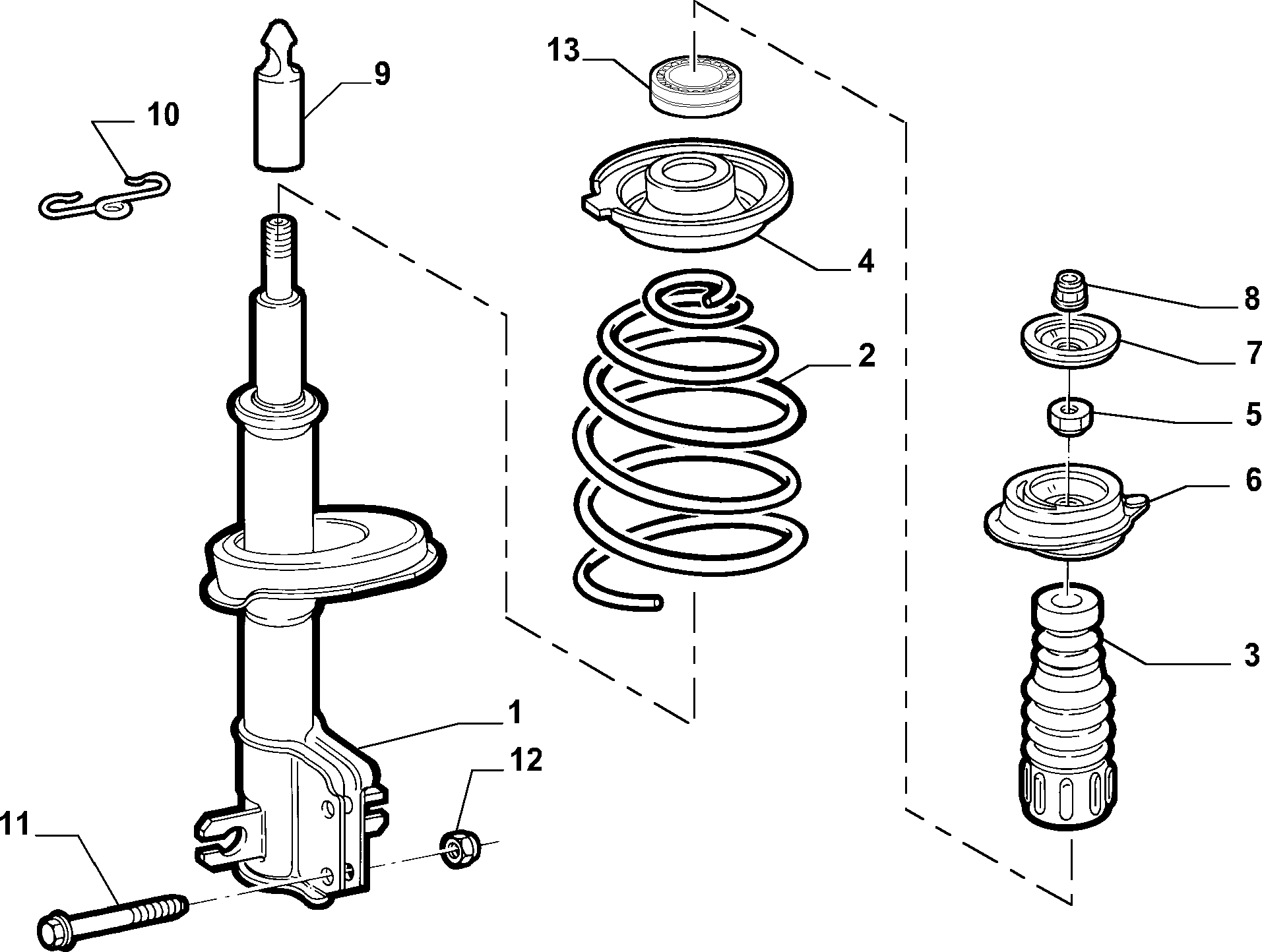 FCA 50701550 - Amortizor allinparts.ro