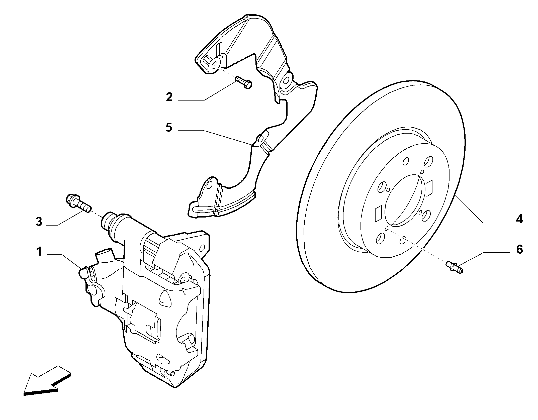 FCA 735487229 - Etrier frana allinparts.ro