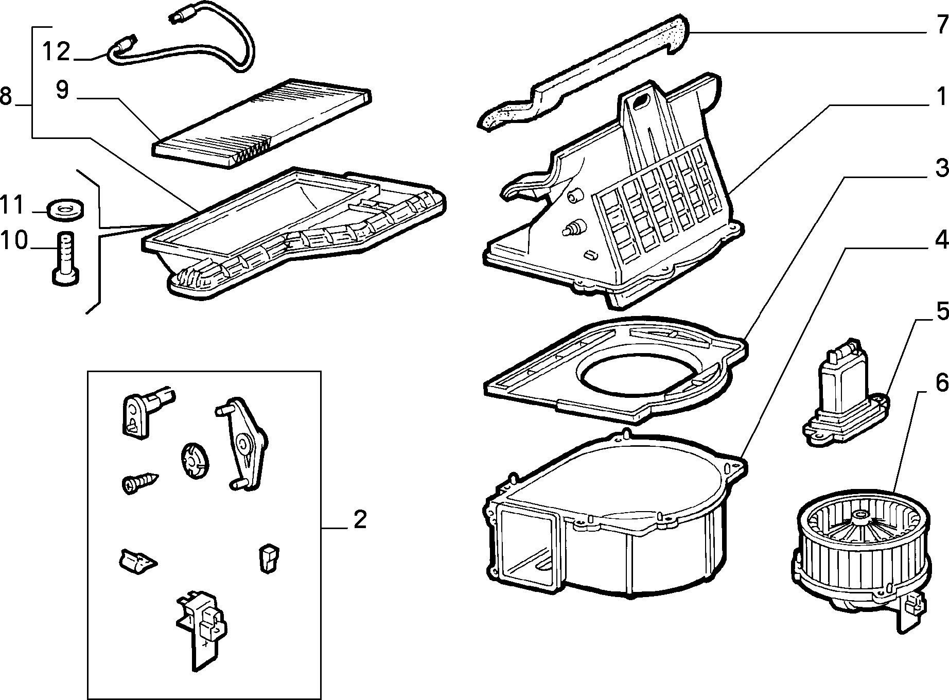 FCA 46721374 - Filtru, aer habitaclu allinparts.ro