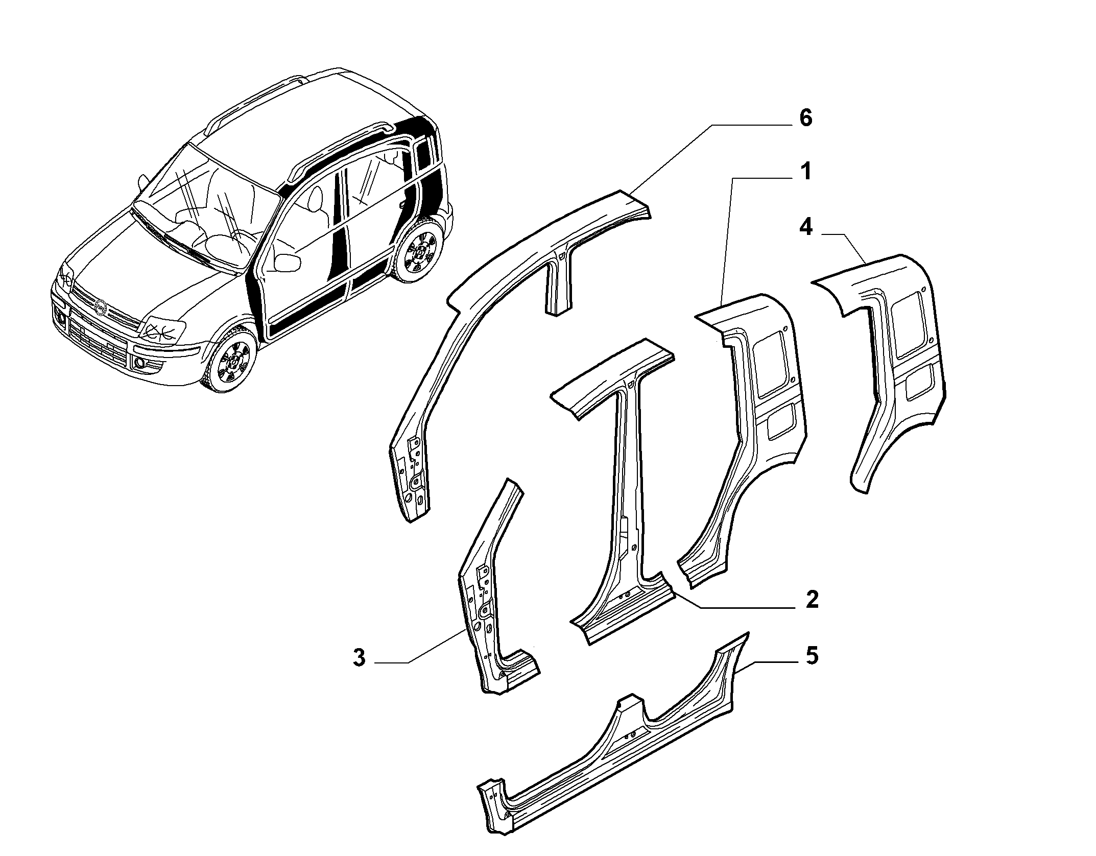 FCA 71734749 - Panou lateral allinparts.ro