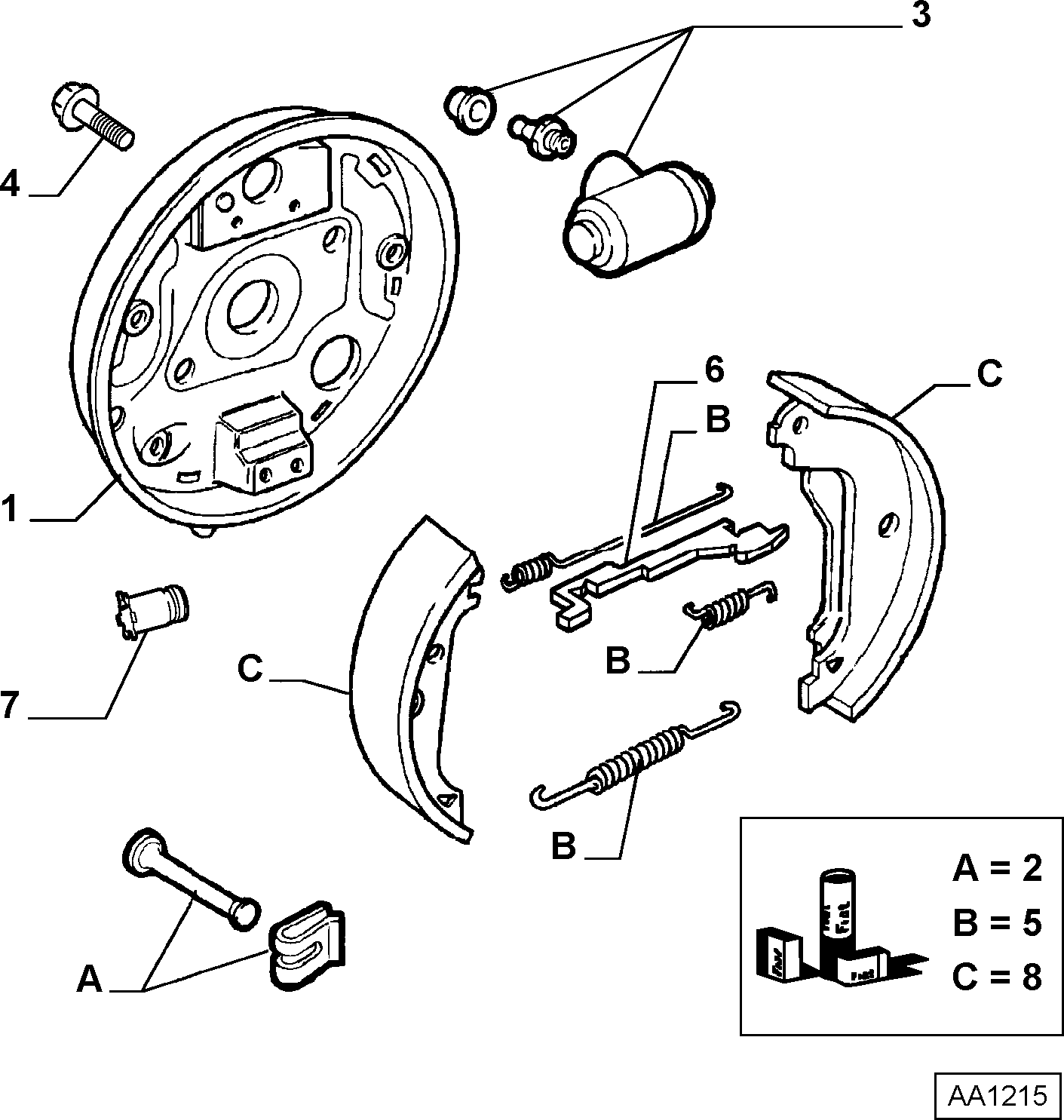 FCA 9945980 - Cilindru receptor frana allinparts.ro