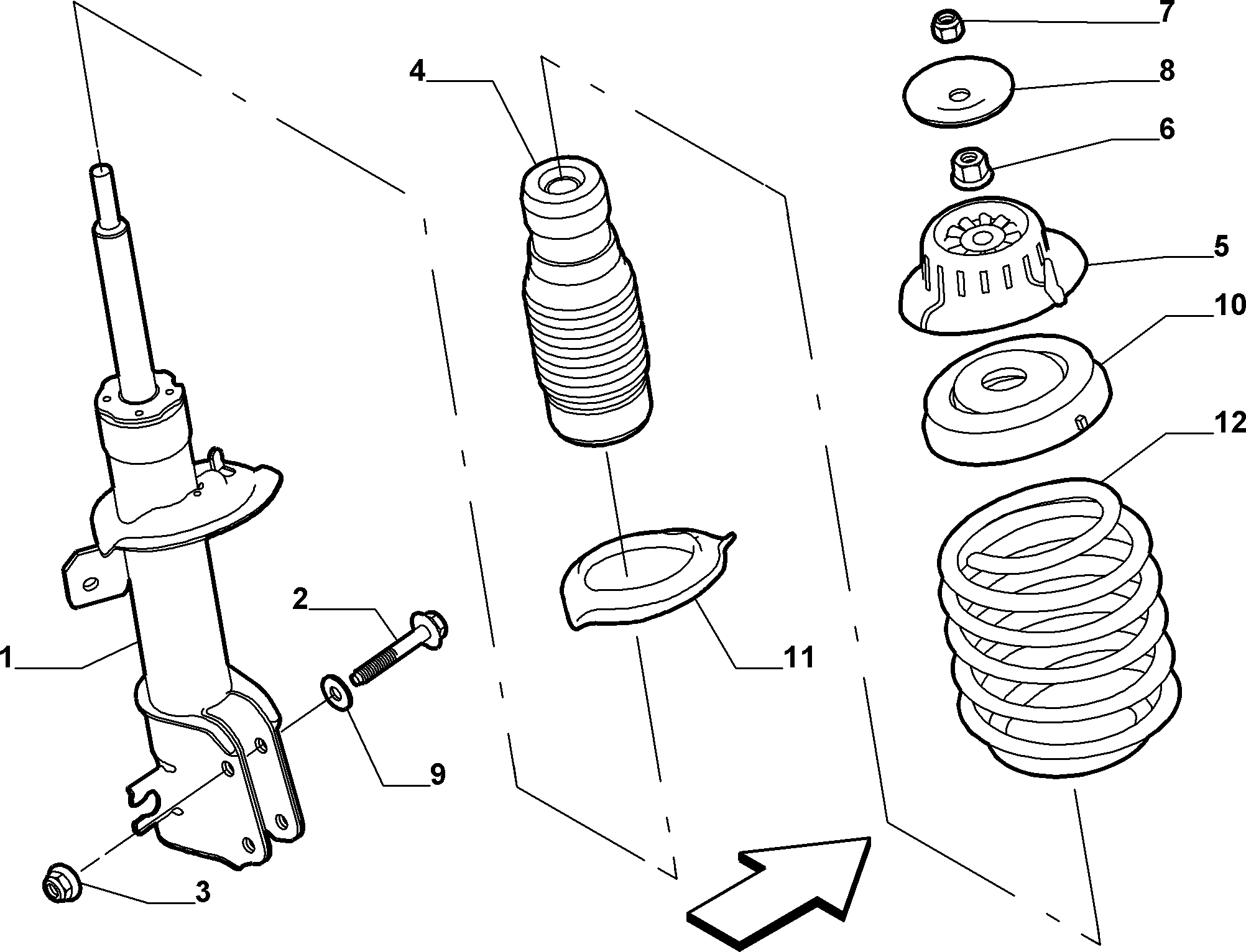 FCA 50701021 - Arc spiral allinparts.ro