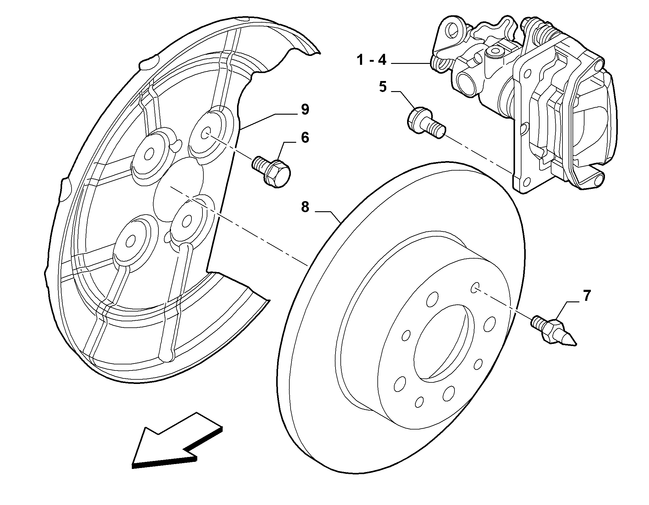 FCA 82434070 - Disc frana allinparts.ro