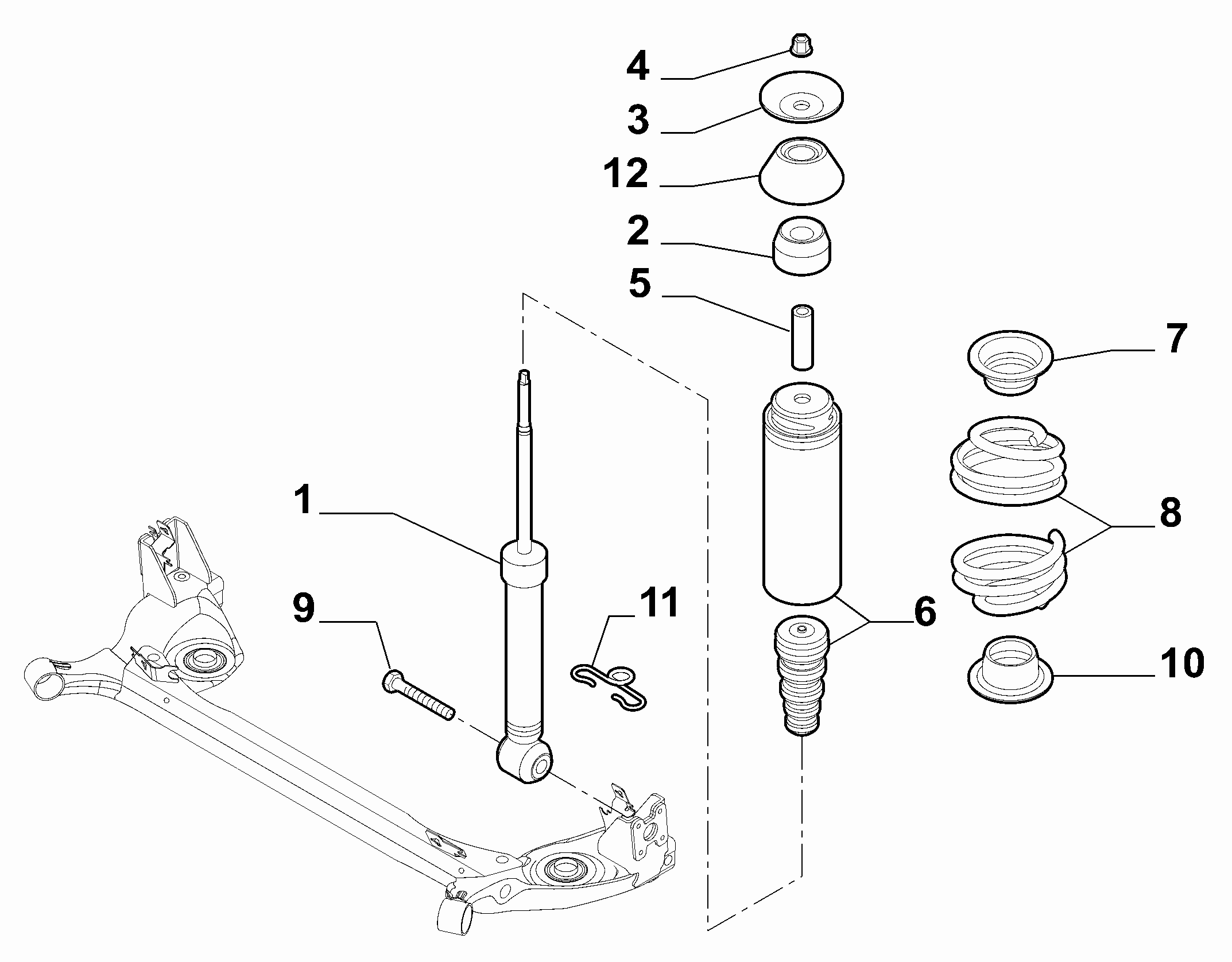 FCA 51841201 - Amortizor allinparts.ro